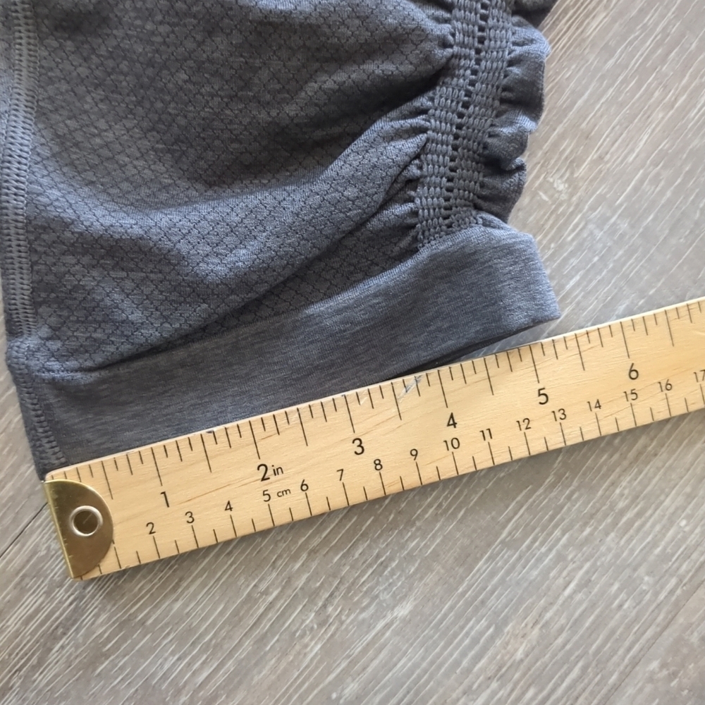 Lululemon In The Flow Leggings Womens Size 26 Heathered Gray Athletic Leisure - Picture 6 of 6